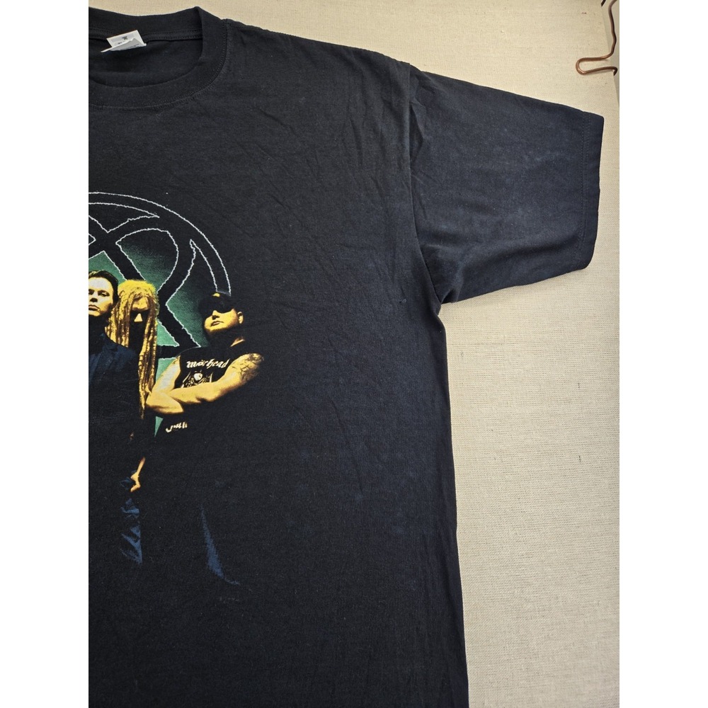 VTG HIM 2005 Fall Tour t Shirt Mens 2x Bam Magera Finnish Gothic ROCK METAL - Picture 5 of 8